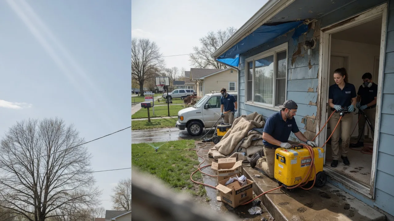 Basement Flood Cleanup in Lillie, LA near me